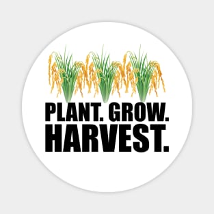 Rice Farmer - Plant grow harvest Magnet